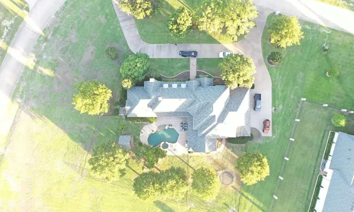 New shingle roof installation on a home in Franklin Lakes